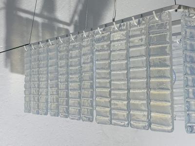  SimoEng Chandelier murano glass sputnik opalino italian handmade