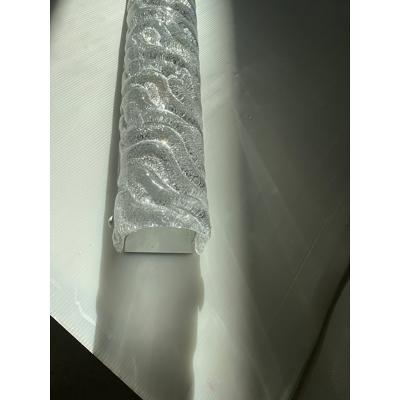  SimoEng Clear Graniglia Murano Glass Wall Sconce