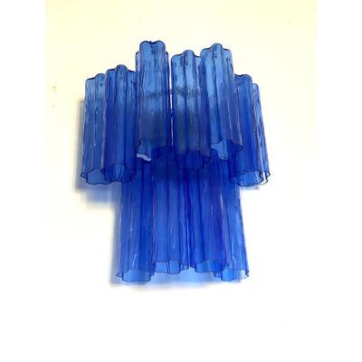  SimoEng Contemporary Blue Tronchi Wall Sconce in Venini Style