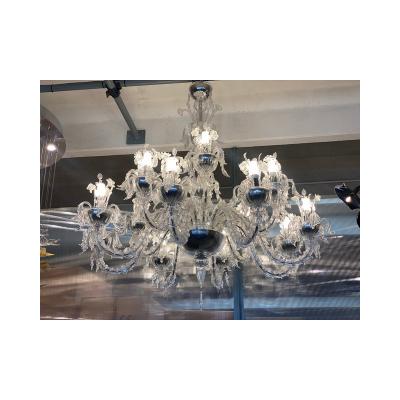  SimoEng Contemporary Ca Rezzonico With Flowers and Leaves Murano Glass Chandelier