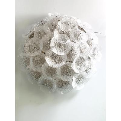  SimoEng Contemporary Floreal Murano Glass Flush Mount by Simoeng