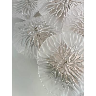  SimoEng Contemporary Floreal Murano Glass Flush Mount by Simoeng