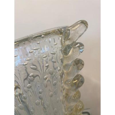  SimoEng Contemporary Handmade Multicolors Murano Glass Style Vase