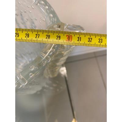 SimoEng Contemporary Handmade Multicolors Murano Glass Style Vase