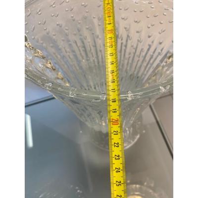  SimoEng Contemporary Handmade Multicolors Murano Glass Style Vase