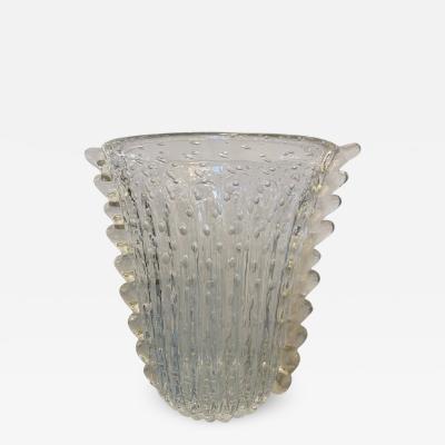  SimoEng Contemporary Handmade Multicolors Murano Glass Style Vase