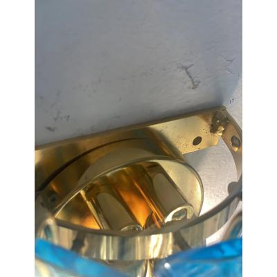  SimoEng Contemporary Light Blue Squared Murano Glass Wall Sconces