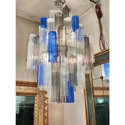  SimoEng Contemporary Modern Tronchi Murano Glass Sputnik Chandelier by Simoeng