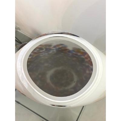  SimoEng Contemporary Murrine Murano Glass Style With Multicolored Vase