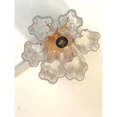  SimoEng Contemporary Pretty Tronchi Murano Glass Flush Mount by Simoeng