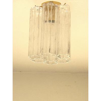  SimoEng Contemporary Pretty Tronchi Murano Glass Flush Mount by Simoeng