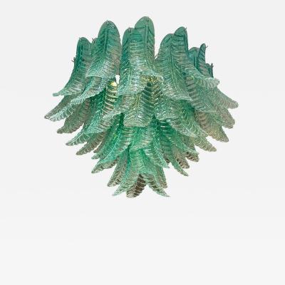  SimoEng Contemporary Scenographic Green Felci Murano Glass Style