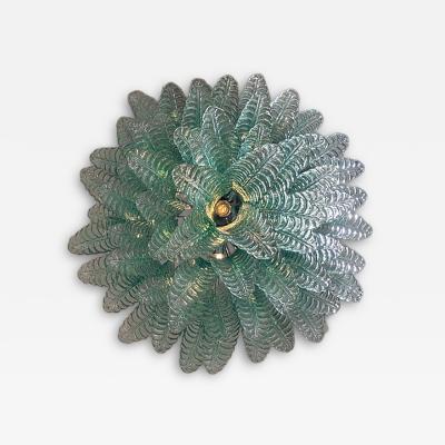  SimoEng Contemporary Scenographic Green Felci Murano Glass Style