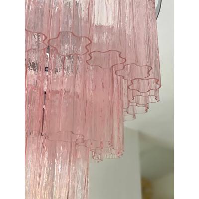  SimoEng Contemporary Tronchi Murano Glass Chandelier in Venini Style