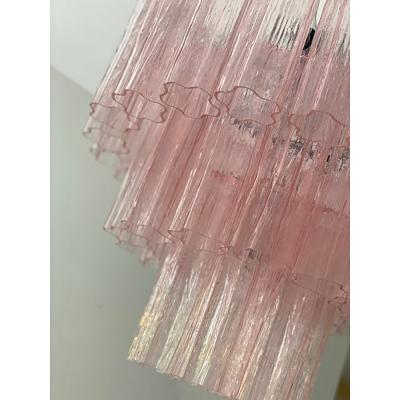  SimoEng Contemporary Tronchi Murano Glass Chandelier in Venini Style