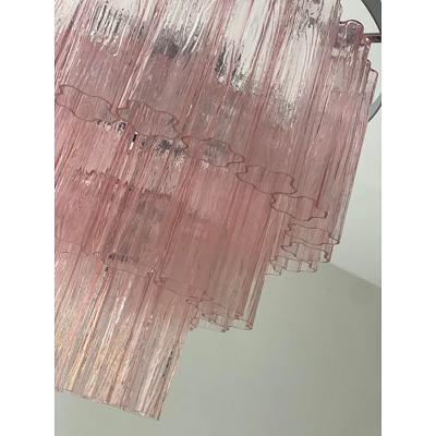  SimoEng Contemporary Tronchi Murano Glass Chandelier in Venini Style