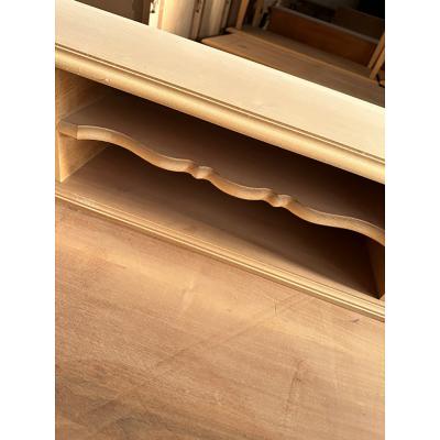  SimoEng Empire Style 800 Natural Wood Desk in Walnut and Maple