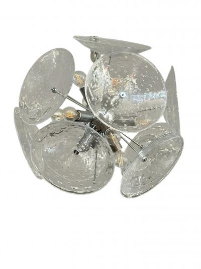  SimoEng Glass and metal Sputnik pendant light