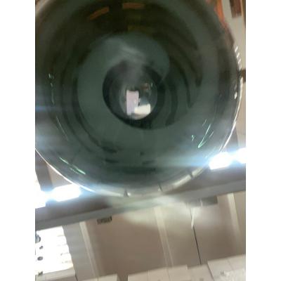  SimoEng Green and White Swiriling Sphere Pendant in Murano Style Glass Italian