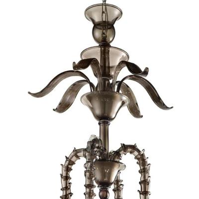  SimoEng Handcrafted Modern Fum Murano Glass Chandelier by Simoeng