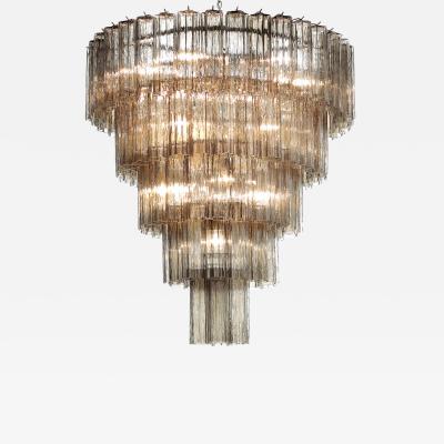  SimoEng Huge FUME Murano Glass tronchi Chandelier BIG from Italy