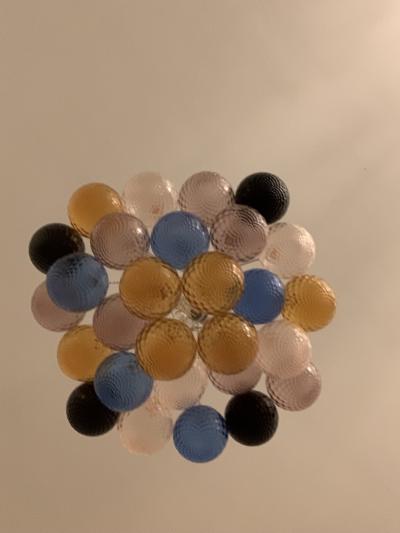  SimoEng Impressive Italian Murano Glass Sputnik Chandelier