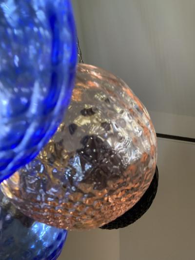  SimoEng Impressive Italian Murano Glass Sputnik Chandelier