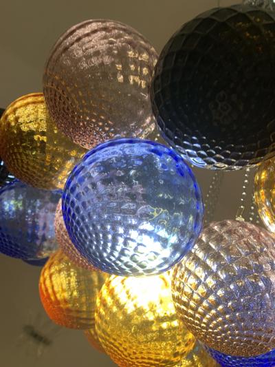  SimoEng Impressive Italian Murano Glass Sputnik Chandelier