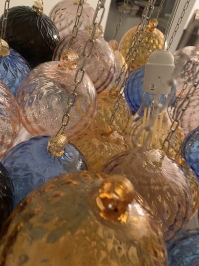  SimoEng Impressive Italian Murano Glass Sputnik Chandelier