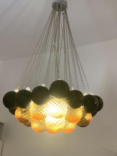  SimoEng Impressive Murano Glass Sputnik Chandelier Italian balls