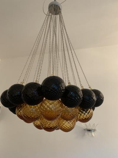  SimoEng Impressive Murano Glass Sputnik Chandelier Italian balls
