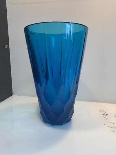 SimoEng Impressive and rare italian blue cristal handmade cut rare blue