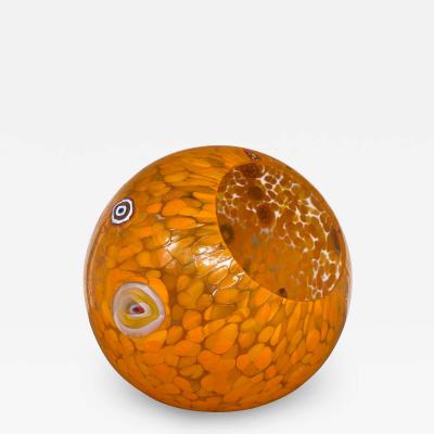  SimoEng Italian Artistic Murano Glass Vase Multicolored With Murrine by SimoEng