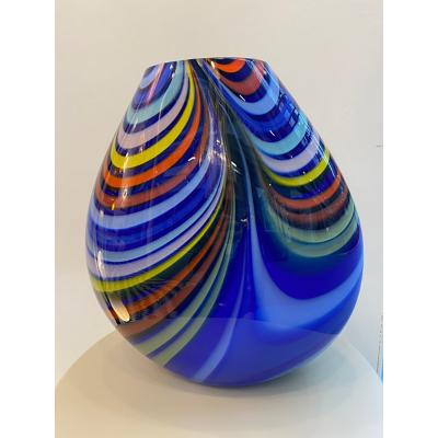  SimoEng Italian Artistic Murano Glass Vase Multicolored by SimoEng