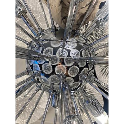  SimoEng Italian Floral Murano Glass Sputnik Chandelier by SimoEng