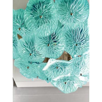  SimoEng Italian Flush Mount in Murano Glass by Simoeng