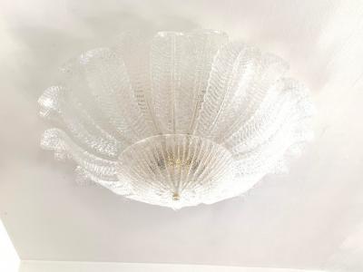  SimoEng Italian Impressive Murano Glass Sputnik Chandelier Flush Mount