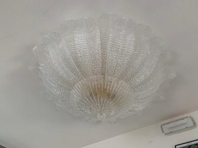  SimoEng Italian Impressive Murano Glass Sputnik Chandelier Flush Mount