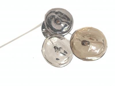  SimoEng Italian Murano Glass Multicolors Handmade Glass Flush Mount