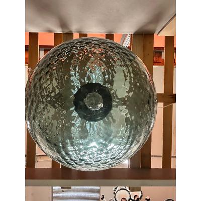  SimoEng Italian Murano Style Glass Balloton Green Pendant Sphere