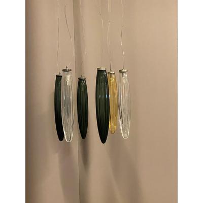  SimoEng Italian Murano Style Glass Sputnik Chandelier Flush Mount With Big Spheres