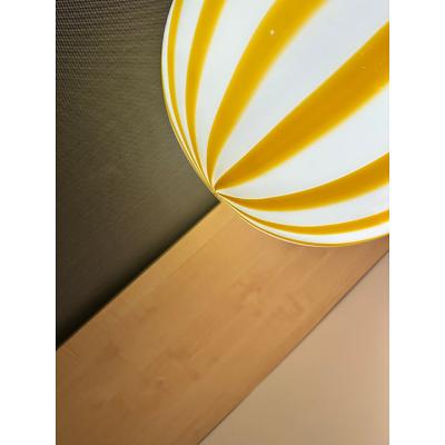  SimoEng Italian Murano Style Glass Swirling Multicolors Pendant Sphere