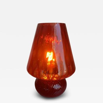  SimoEng Italian Red Murano Glass Italian Techinch Ballotton Pattern