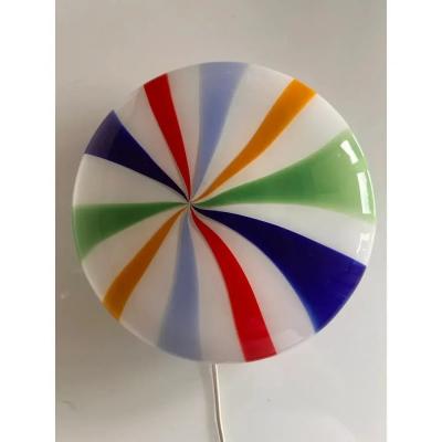  SimoEng Italian Swirls Murano Glass Wall Sconce by Simoeng