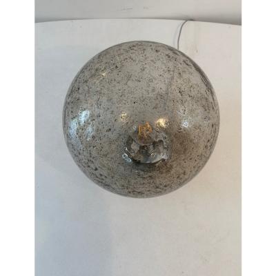  SimoEng Italian Table Lamp Murano Glass by SimoEng in Clear and Fume