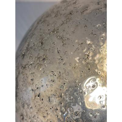  SimoEng Italian Table Lamp Murano Glass by SimoEng in Clear and Fume