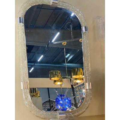  SimoEng Italian Torciglione Murano Style Glass Wall Mirror by SimoEng