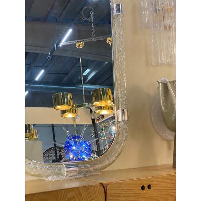  SimoEng Italian Torciglione Murano Style Glass Wall Mirror by SimoEng