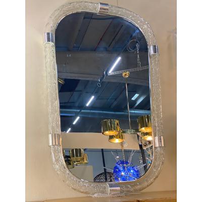  SimoEng Italian Torciglione Murano Style Glass Wall Mirror by SimoEng