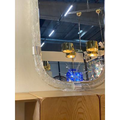  SimoEng Italian Torciglione Murano Style Glass Wall Mirror by SimoEng